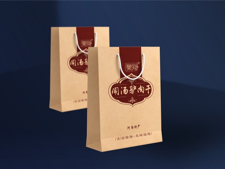覃寶手提袋-食品包裝定制
