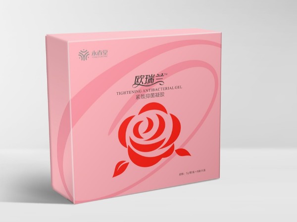 歐瑞蘭緊致抑菌凝膠精品盒-保健品包裝定制