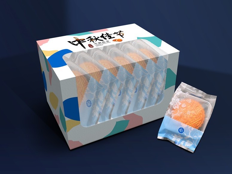 中秋佳節(jié)卡盒禮盒-食品包裝定制