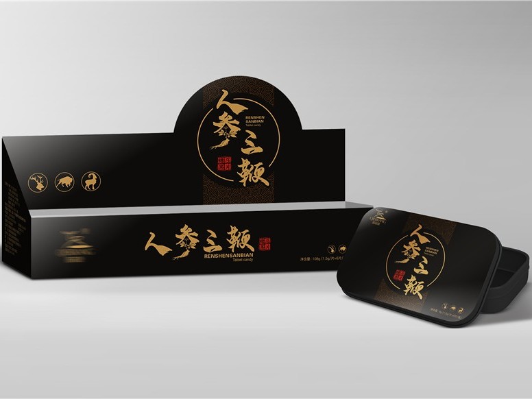 天之山卡紙盒-保健品包裝定制