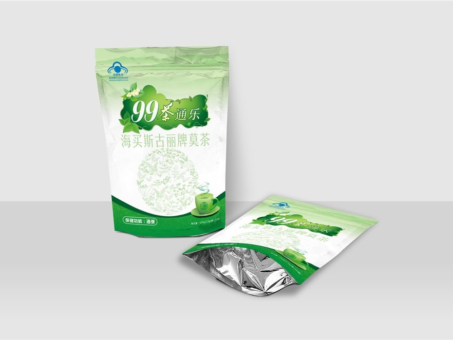 茶通樂(lè)海買斯古麗牌莫茶自立袋-食品包裝定制