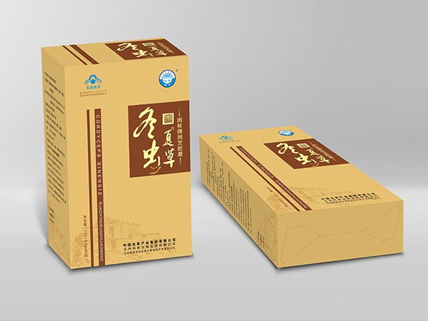 冬蟲(chóng)夏草保健品包裝定制盒
