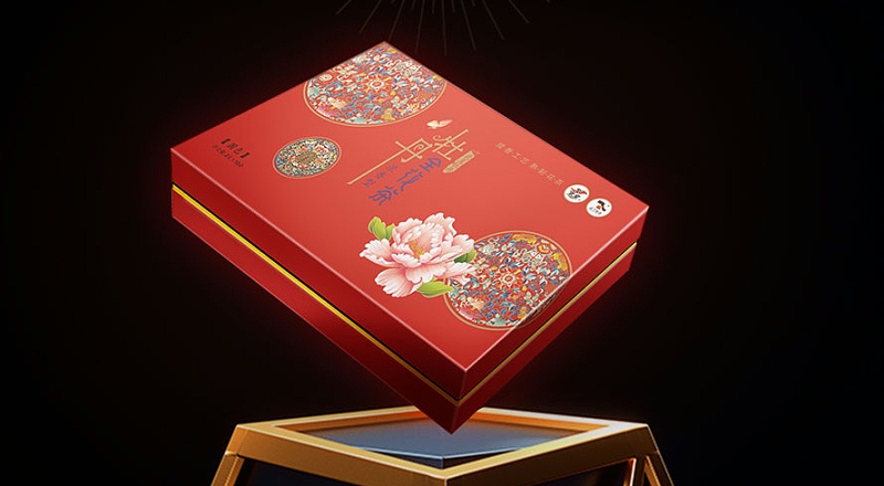 牡丹武皇牡丹全花茶-茶葉禮品盒